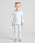 Coastal Keepsakes Family Matching Bamboo Two Piece Long Sleeve Pajama Set