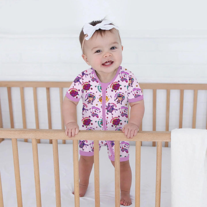 Dulce Navidad Bamboo Shorty Zippy