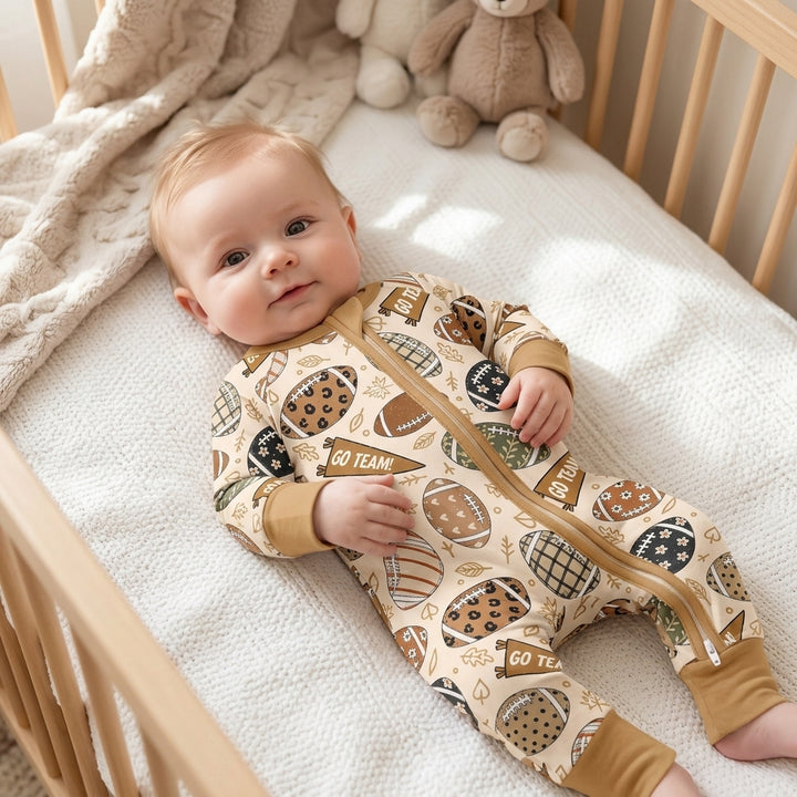 Football Fall Bamboo Convertible Zippy