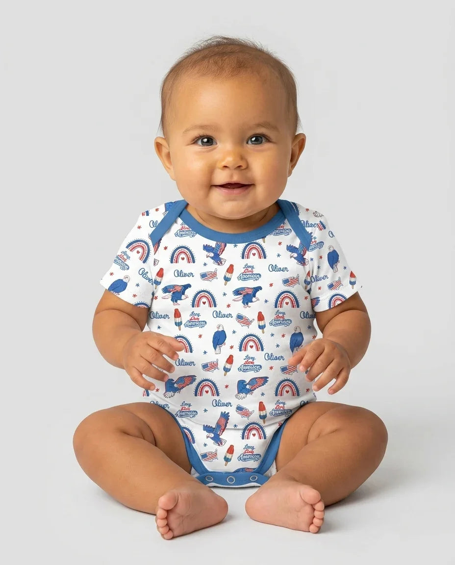 Long Live America Bamboo Bodysuit