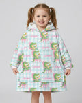 Custom Name Preppy Later Gator Blanket Hoodie