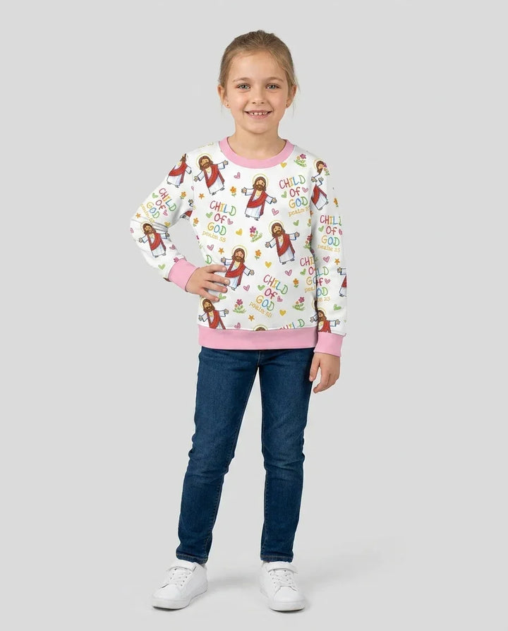 Jesus Loves Me Bamboo Crewneck Sweatshirt