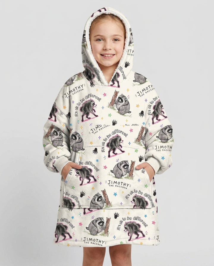 It's Okay to be Jimothy Bamboo Blanket Hoodie