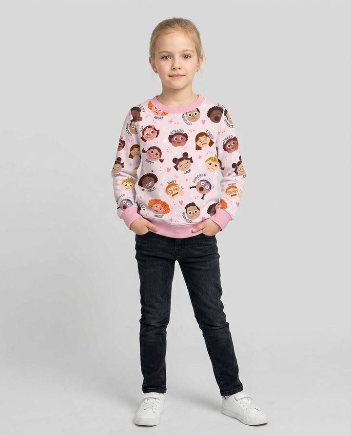 Feelings Vocabulary Bamboo Crewneck Sweatshirt