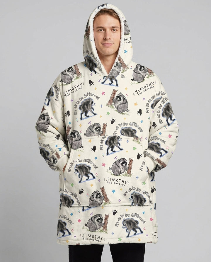 It's Okay to be Jimothy Bamboo Blanket Hoodie