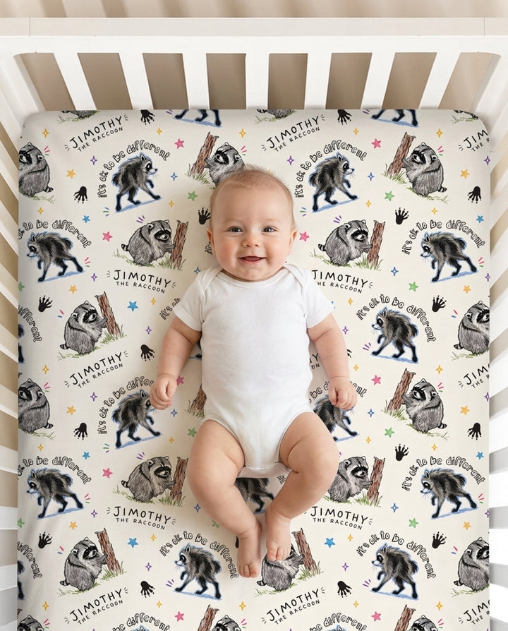 It's Okay to be Jimothy Bamboo Fitted Crib Sheet