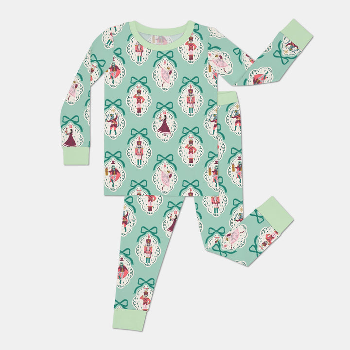 The Nutcracker Ballet Christmas Bamboo Two Piece Long Sleeve Pajama Set