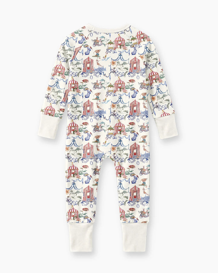 Vintage Lousiana Circus Toile Family Matching Bamboo Convertible Zippy