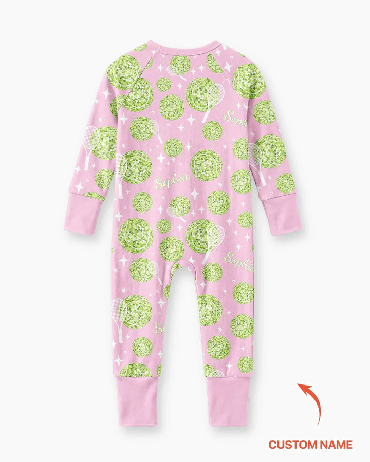 Tennis Disco Girl Party Matching Bamboo Convertible Zippy