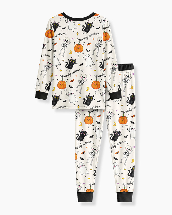 Template Bamboo Two Piece Long Sleeve Pyjamas Set