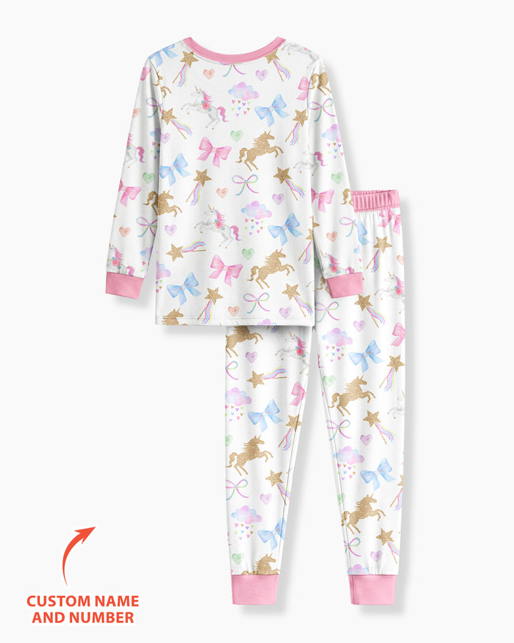 Custom Name When I Wake Up I Will Be Birthday Bamboo Two Piece Long Sleeve Pajama Set