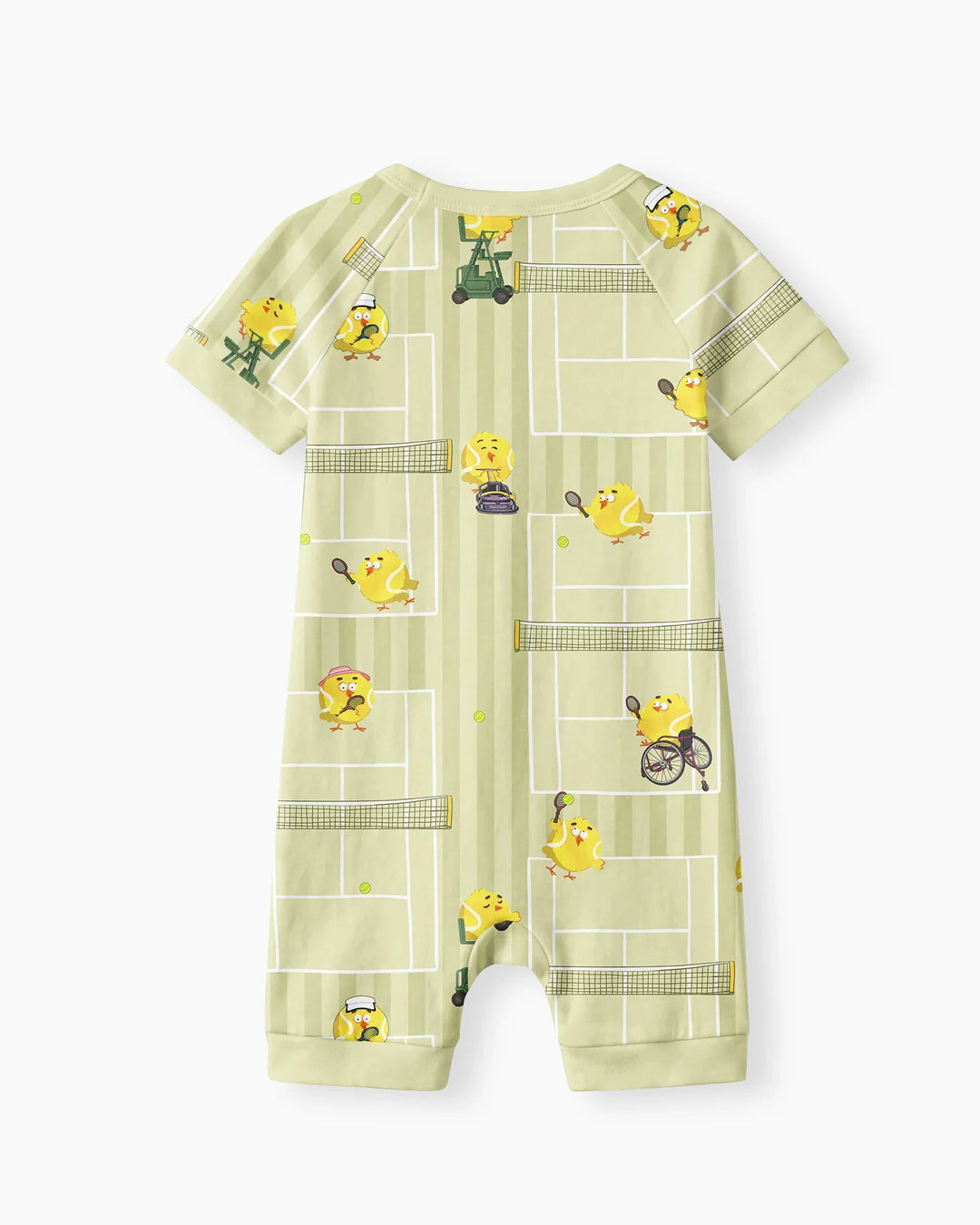 Tennis Bamboo Shorty Zippy