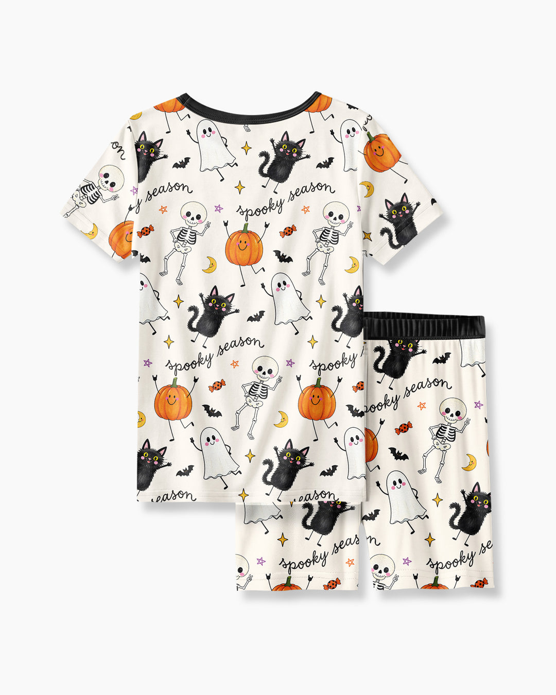 Template Bamboo Two Piece Short Sleeve Shorts Pyjamas Set