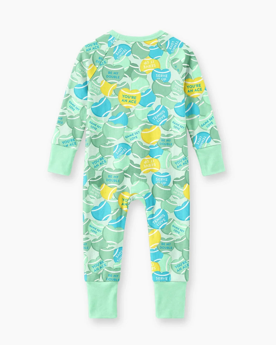 Tennis Candy Family Matching Bamboo Convertible Zippy