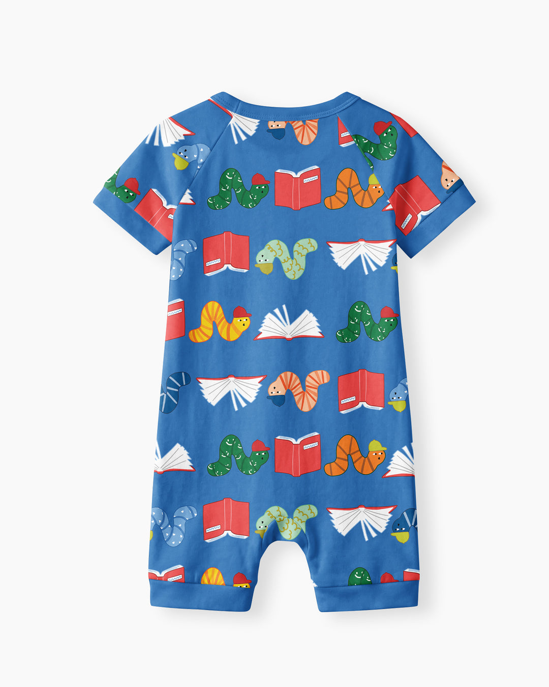 Bookworm Family Matching Bamboo Shorty Zippy