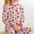 Te quiero un churro Bamboo Two Piece Long Sleeve Pajama Set