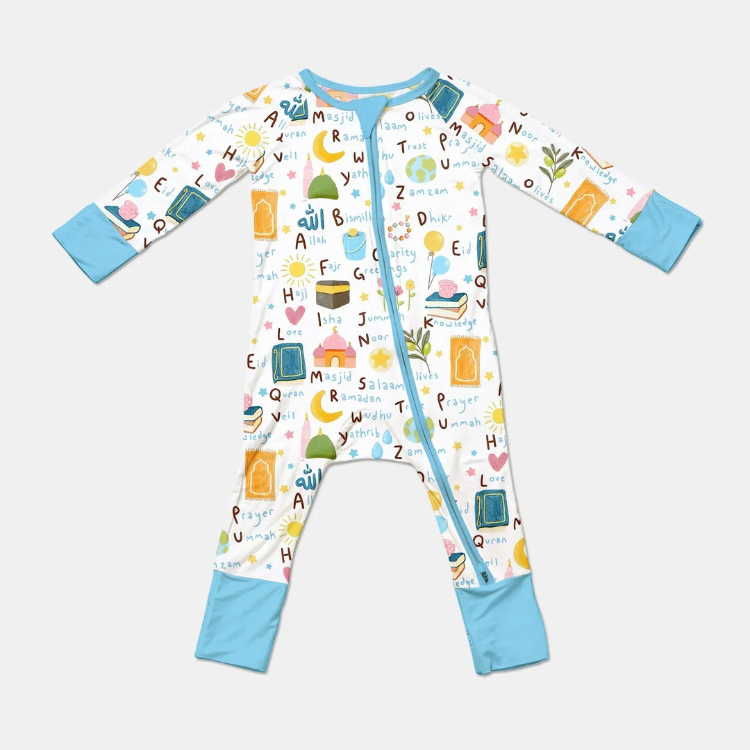 Islamic Alphabet Bamboo Convertible Zippy