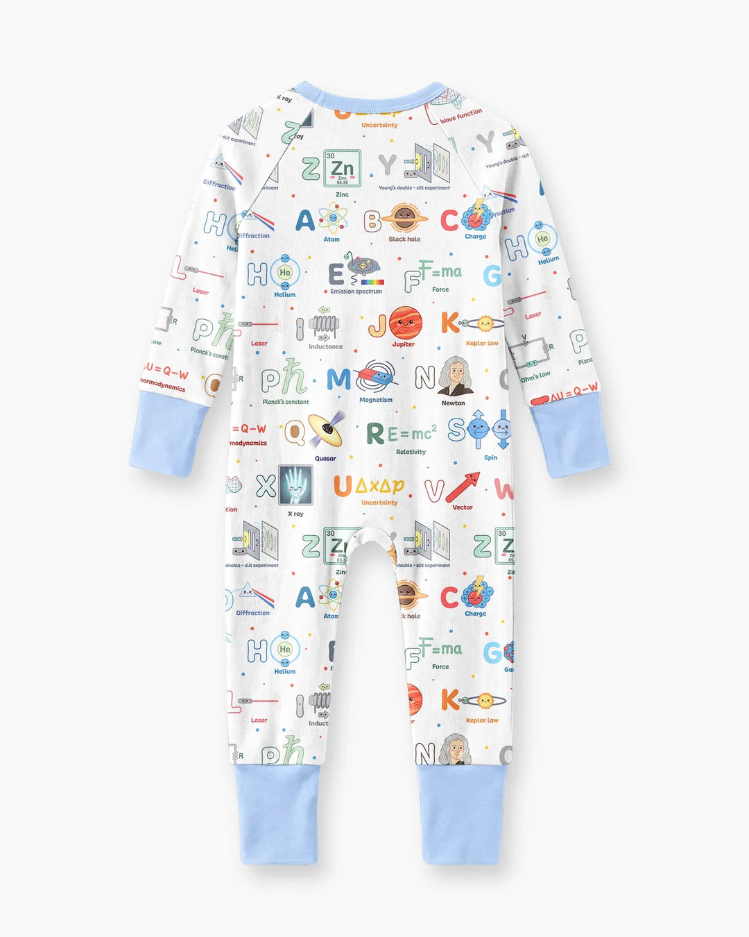 The Physics Alphabet Bamboo Convertible Zippy
