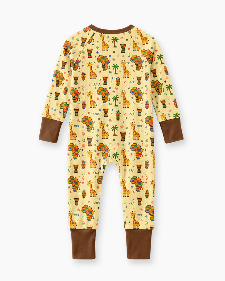 African Culture Bamboo Convertible Zippy