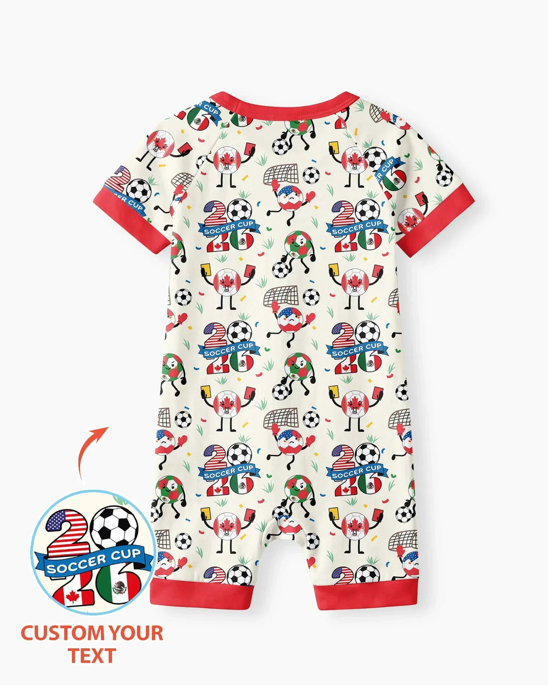 Soccer Squad 2026 Bamboo Shorty Zippy