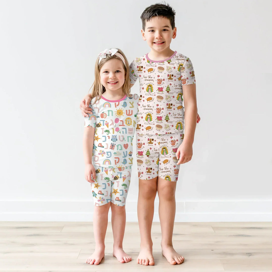 Our Lady of Guadalupe Bamboo Two Piece Short Sleeve Shorts Pajama Set