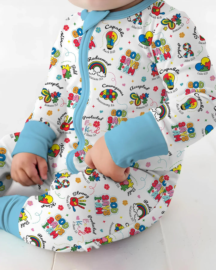 God Says I am Different Bamboo Convertible Zippy