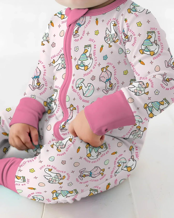Easter Silly Goose Bamboo Convertible Zippy