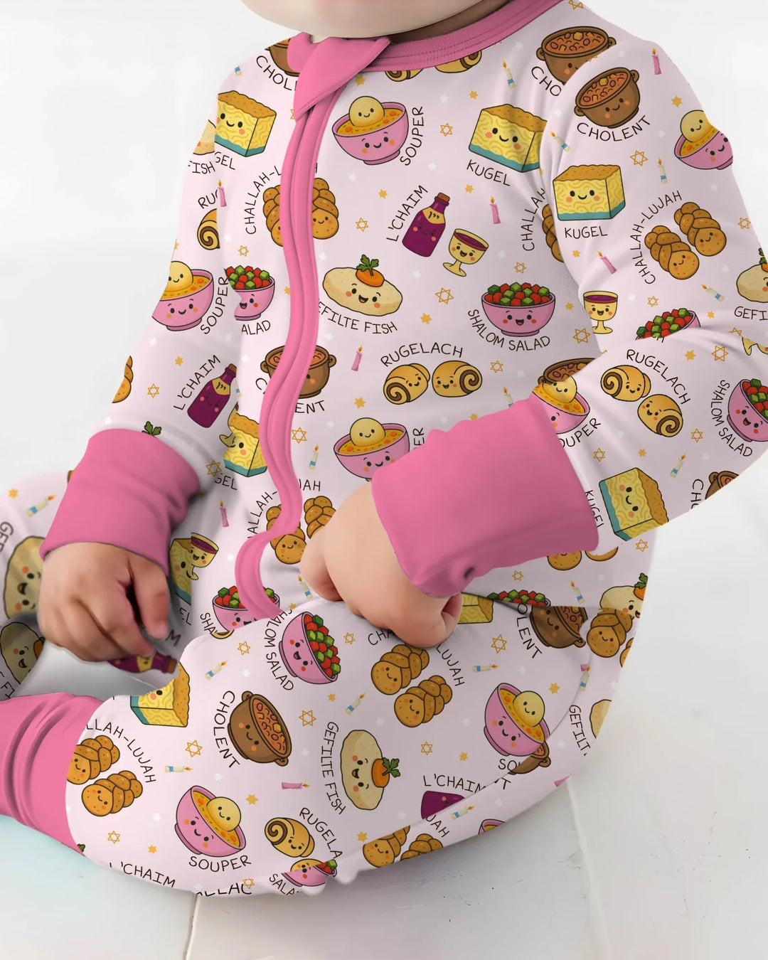 Shabbat Shalom Bamboo Convertible Zippy
