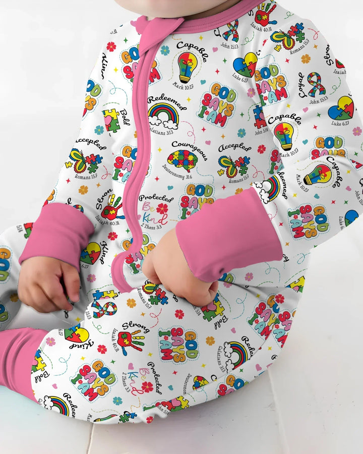 God Says I am Different Bamboo Convertible Zippy