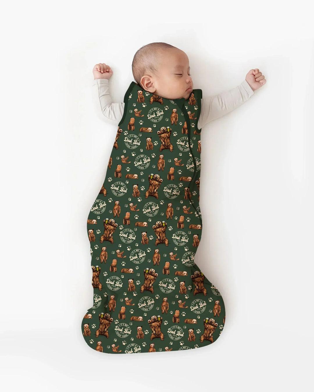 Daddy Bear It's Not A Dad Bod Bamboo Sleep Bag