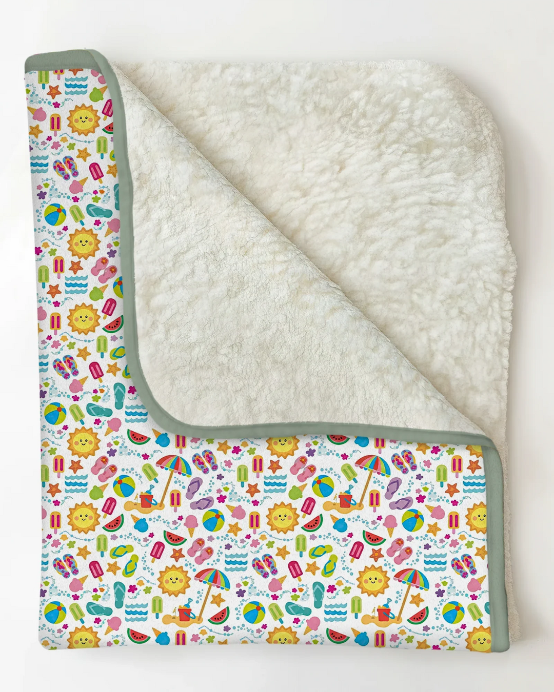 Sunshine Splash Party Bamboo Blanket