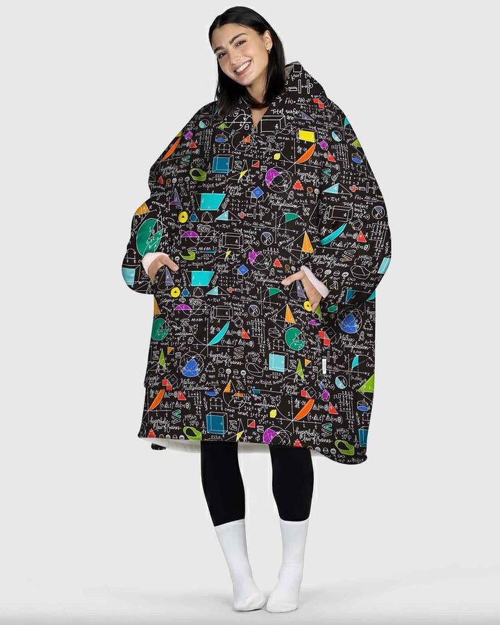 STEM Sketchbook Bamboo Blanket Hoodie