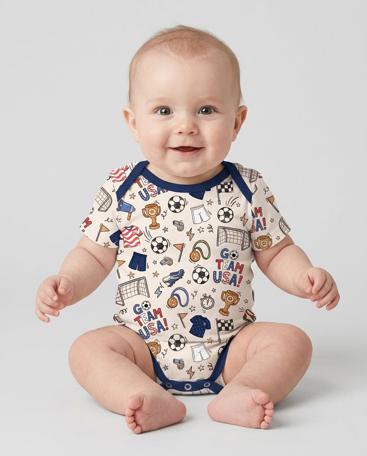 Soccer Go Team USA Bamboo Bodysuit