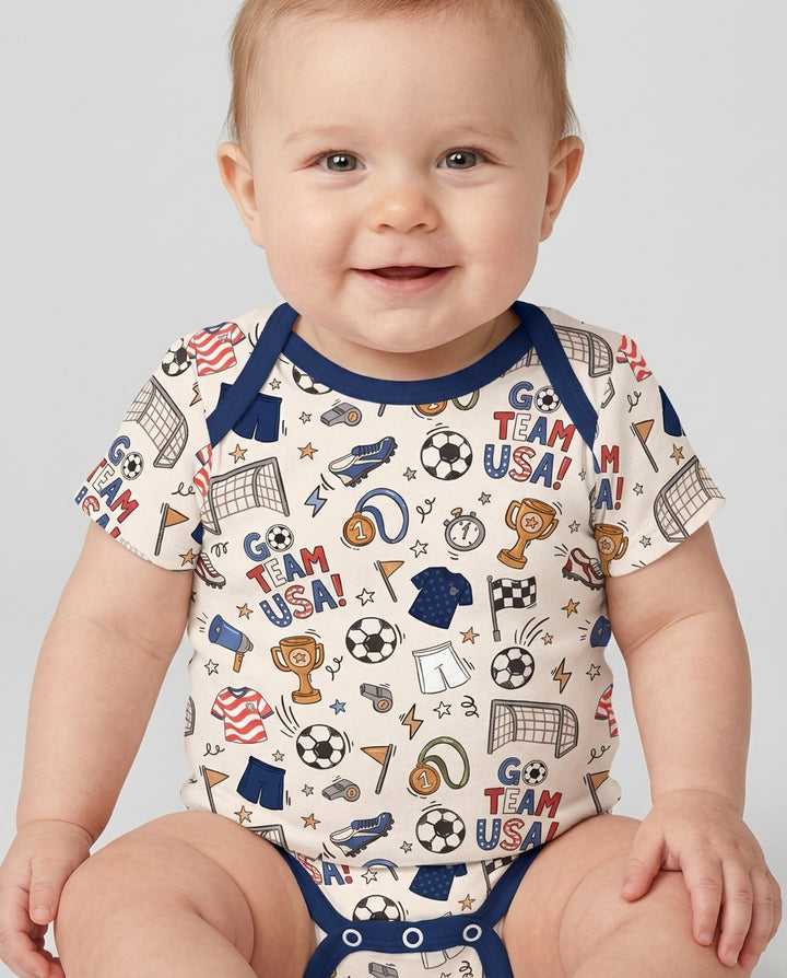 Soccer Go Team USA Bamboo Bodysuit