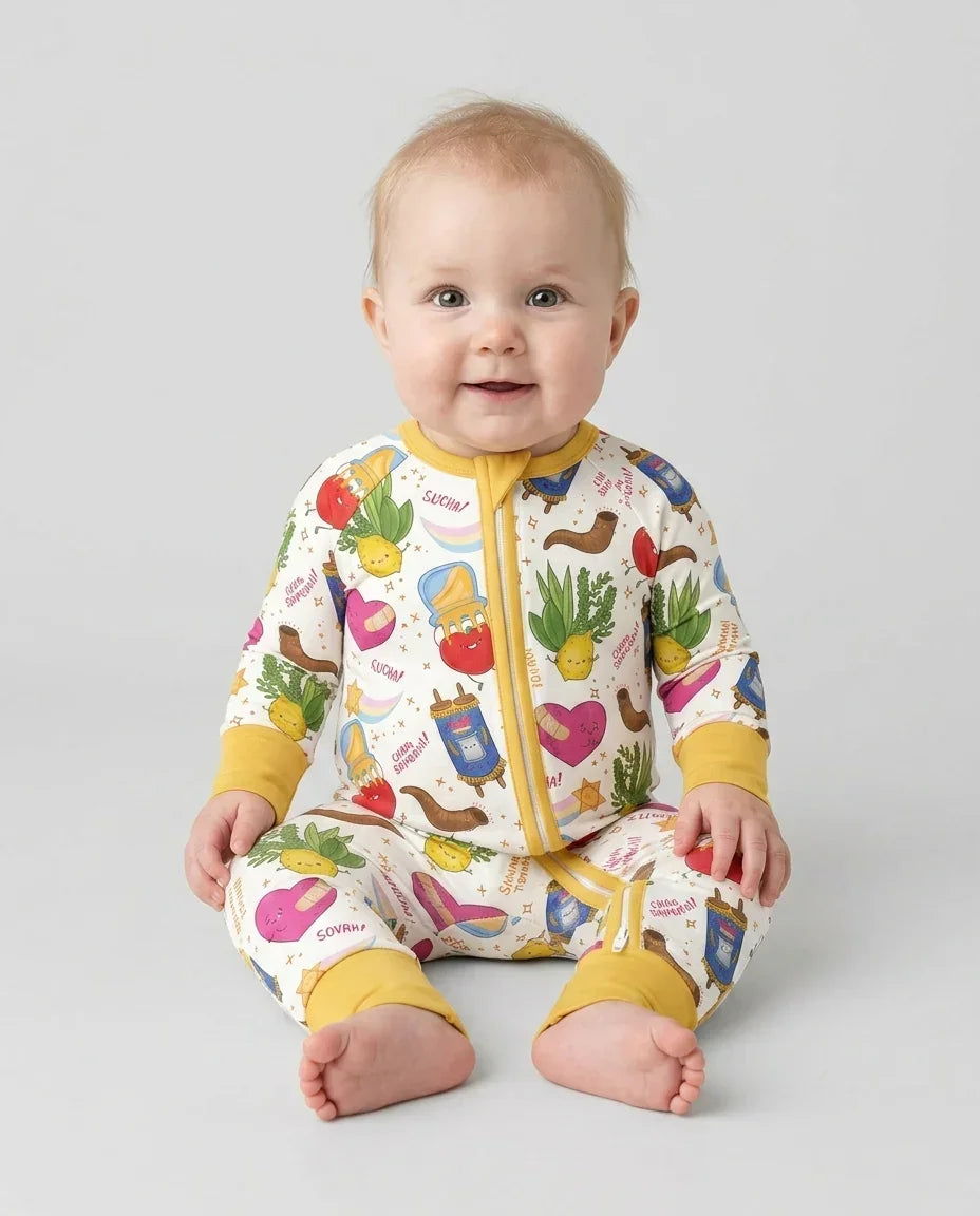 Jewish High Holidays Bamboo Convertible Zippy