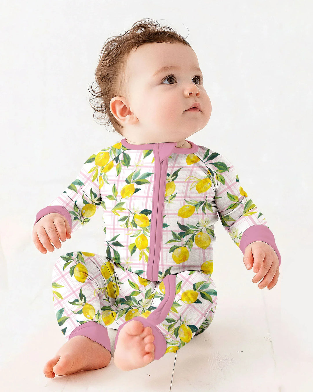 Mediterranean Lemons Family Matching Bamboo Convertible Zippy