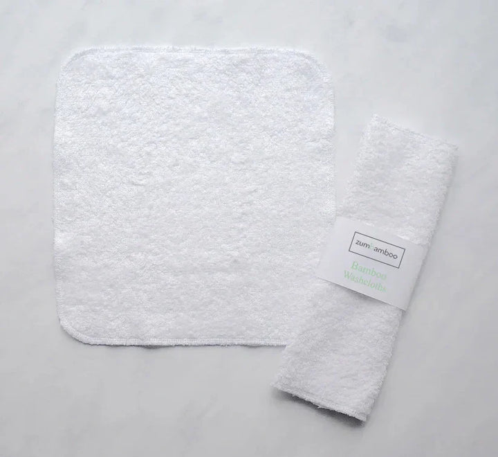 Bamboo Washcloth in Cloud