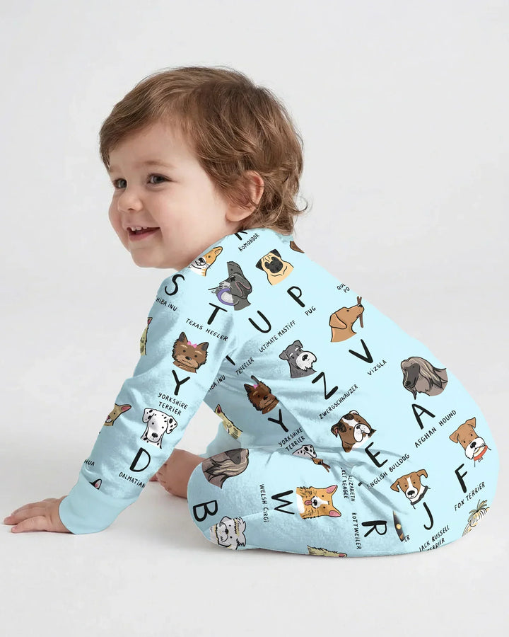 Funny Dogs Alphabet Bamboo Convertible Zippy