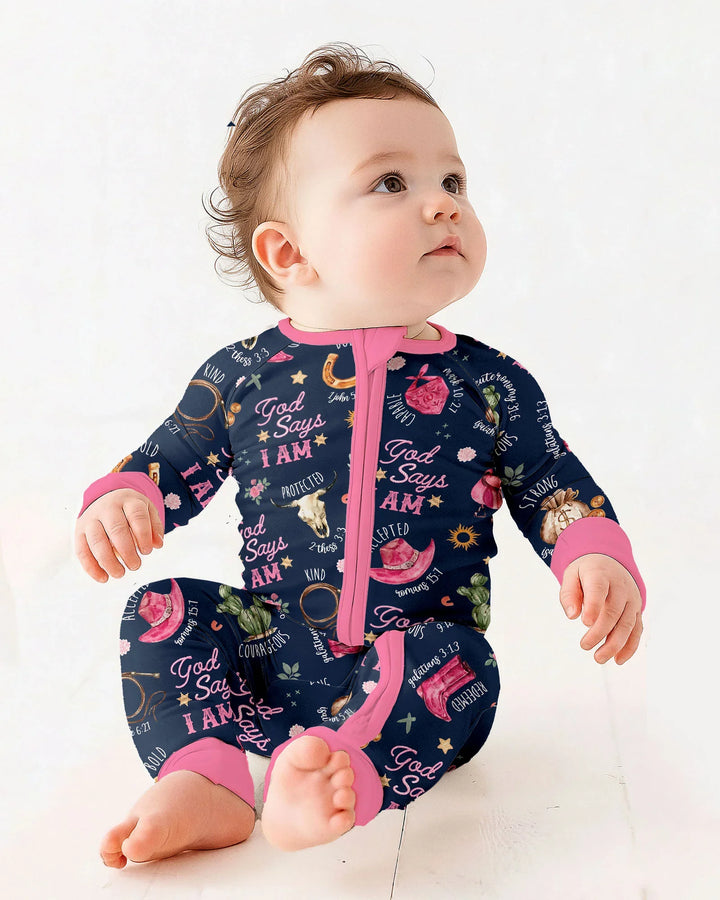 God Says I Am Western Faith Bamboo Convertible Zippy