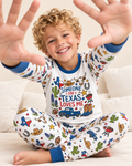 Someone in Texas Loves Me Bamboo Two Piece Long Sleeve Pajama Set