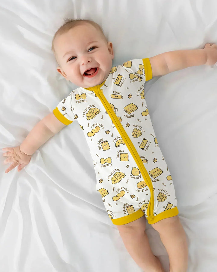 Kawaii Pasta Bamboo Shorty Zippy
