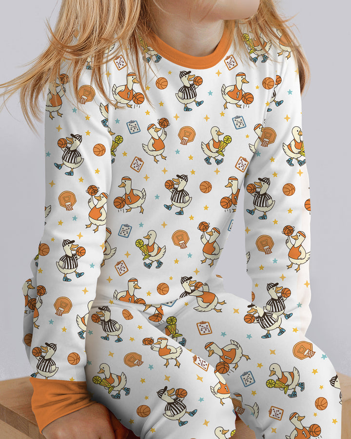 Template Bamboo Two Piece Long Sleeve Pyjamas Set