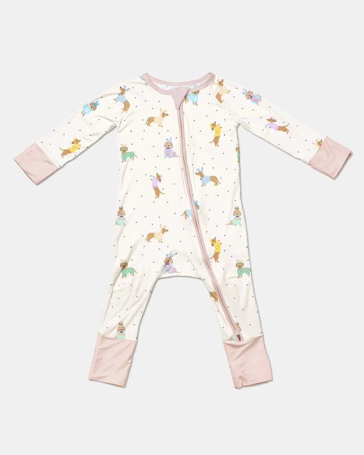 Easter Dachshund Bamboo Convertible Zippy