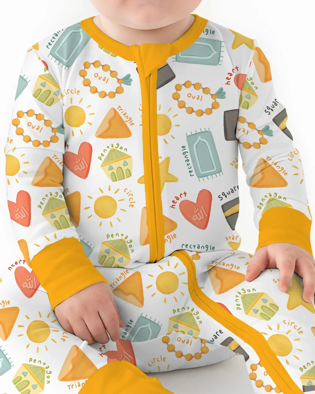 Islamic Shapes Bamboo Convertible Zippy