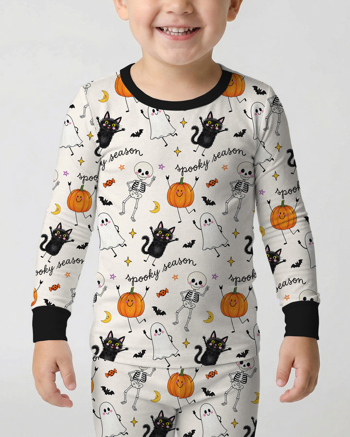 Template Bamboo Two Piece Long Sleeve Pyjamas Set