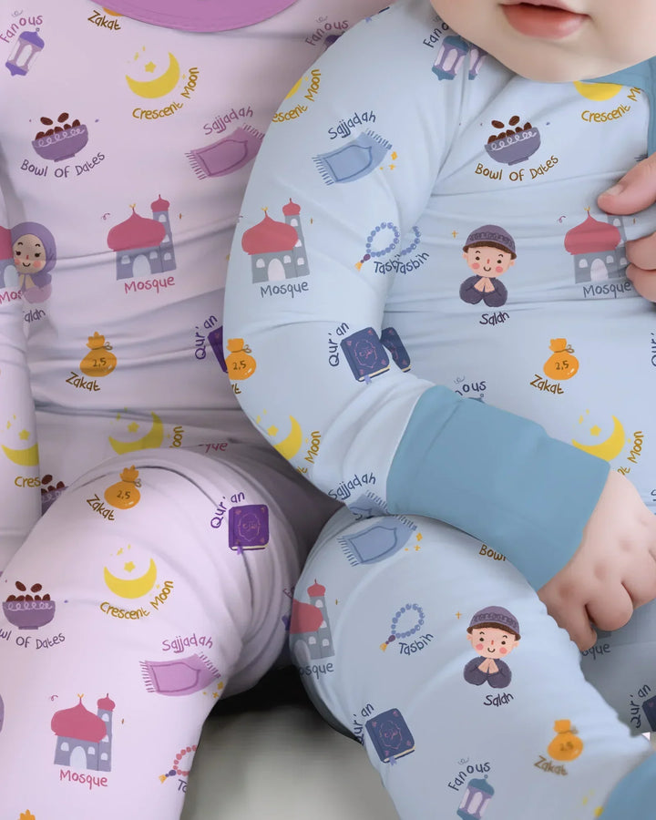 Cute Ramadhan Mubarak Bamboo Convertible Zippy