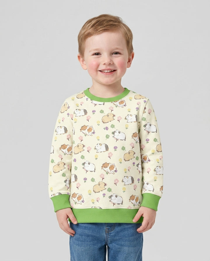 Guinea Pig Garden Bamboo Crewneck Sweatshirt