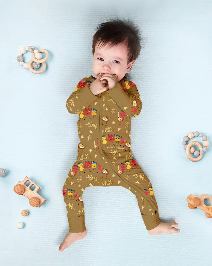Let's Celebrate Rosh Hashanah Bamboo Convertible Zippy