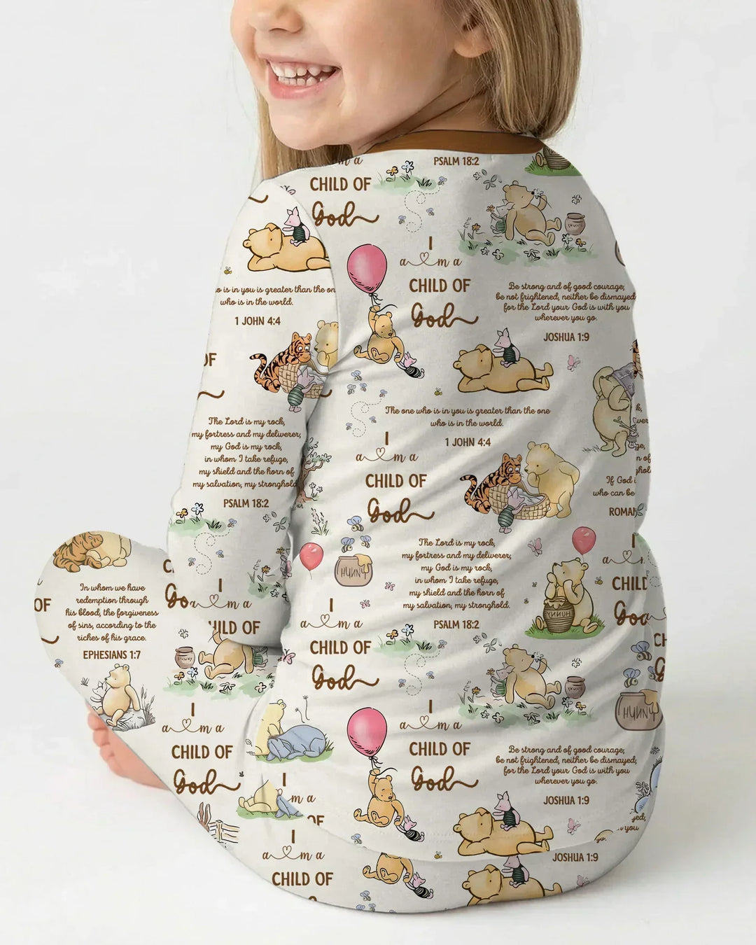 Child of God Whimsy Woodland Bamboo Two Piece Long Sleeve Pajama Set