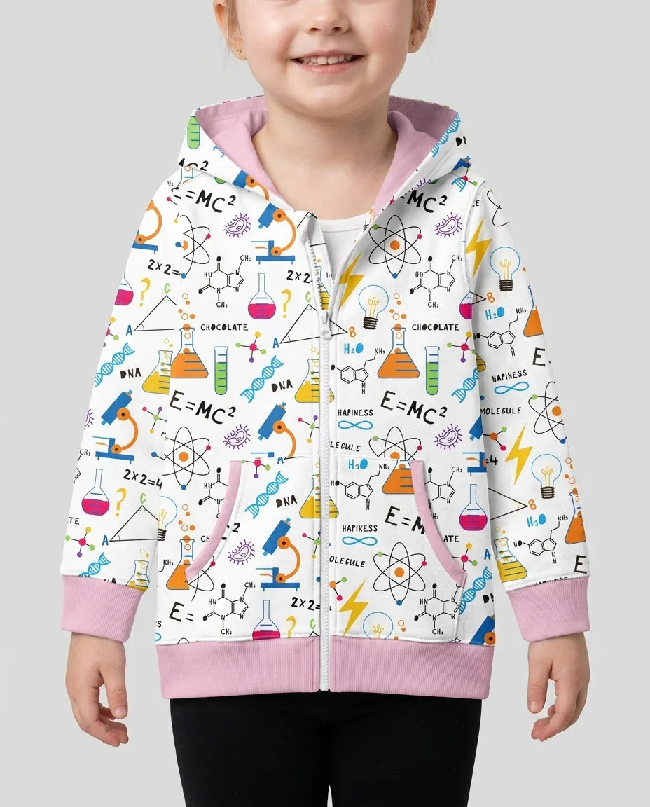 Science Explorer Family Matching Bamboo Zip Hoodie